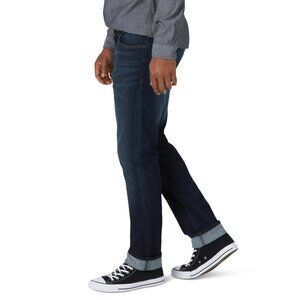 Lee Men's Straight Tapered Denim Jean 36X32 Indigo Blue Colour